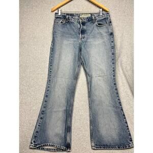 VTG Y2K American Eagle Boot Cut Button Fly Denim  Jeans Womens Petites Sz 10P